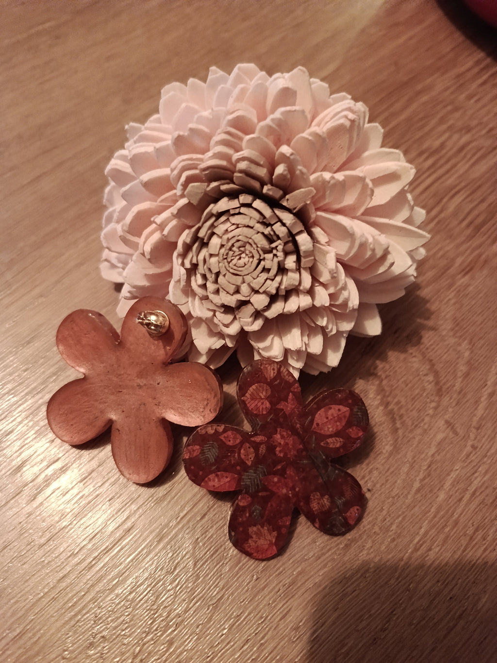 Boucles d'oreilles artisanales – Éclosion Florale