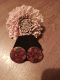 Boucles d'oreilles artisanales – Jardin Bordeaux