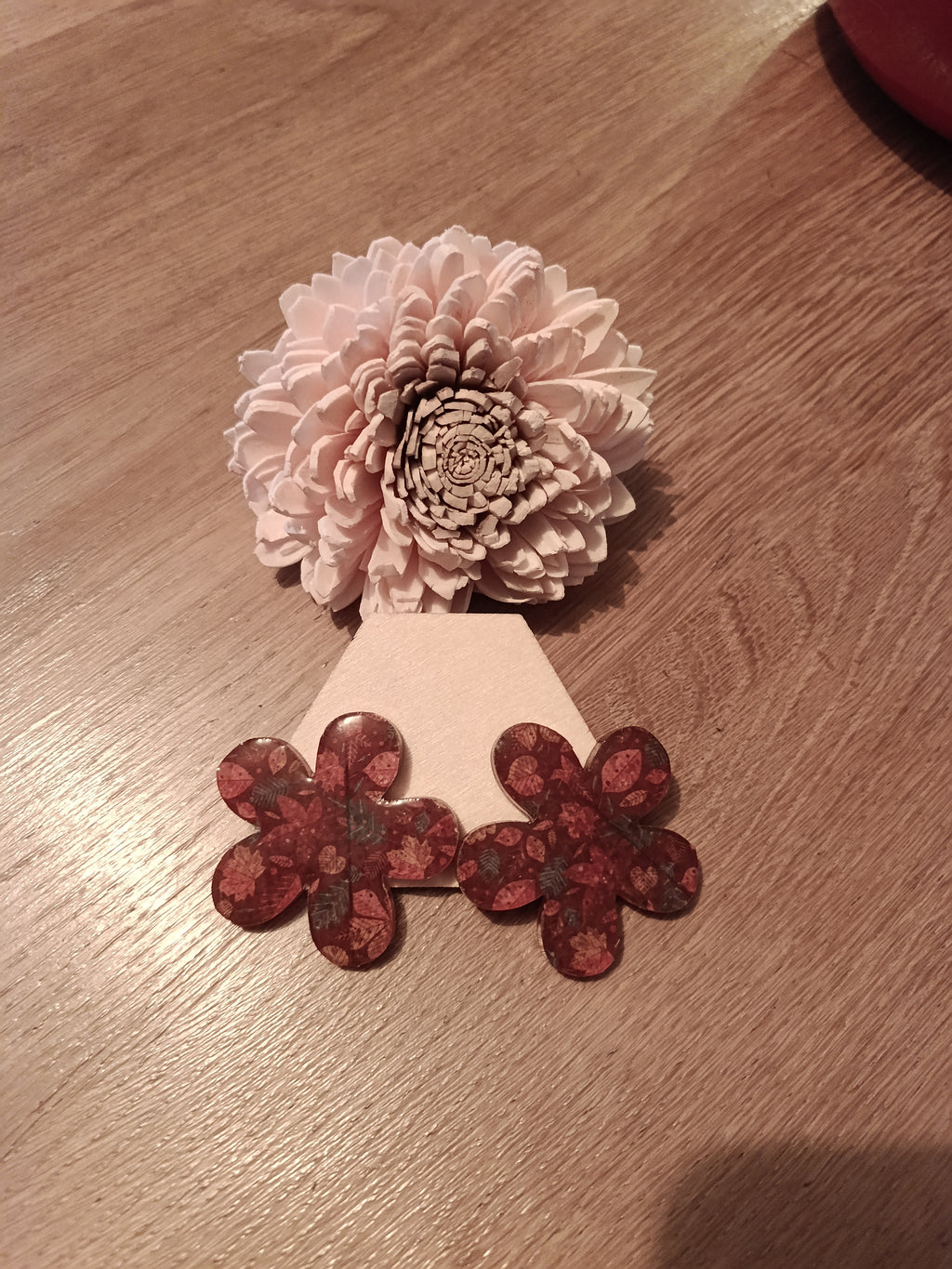 Boucles d'oreilles artisanales – Éclosion Florale